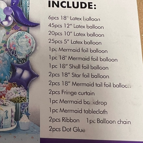 Mermaid Birthday Party Decorations - Picture 5 of 6